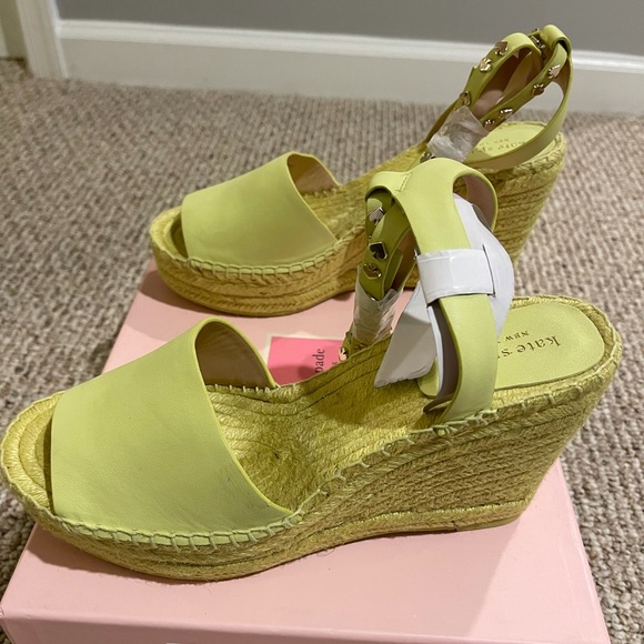 kate spade new york frenchy wedge sandals